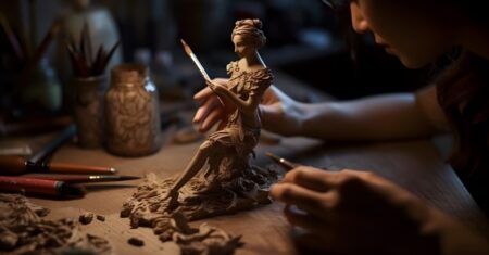 Esculturas de Argila: Expressão e Criatividade Moldadas à Mão