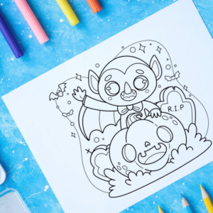 Desenho e Imagem Vampiro Capa para Colorir e Imprimir Grátis para Adultos e  Crianças 