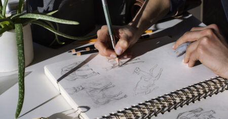Desenhando Mitologia: Criaturas Míticas com Lápis