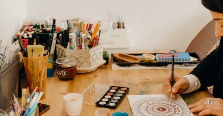 Desenhar Mandalas: Dicas de Pintura com Lápis e Pincel