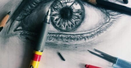 Desenhar Olhos: Dominando a Expressão em Detalhes Artísticos