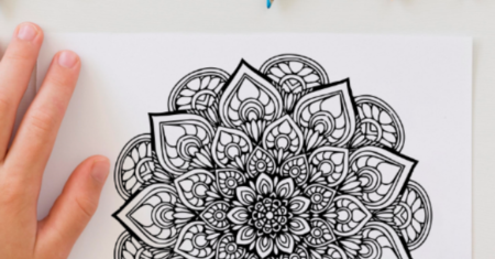 Desenhos para Colorir: Mandalas – Relaxe e Crie Arte