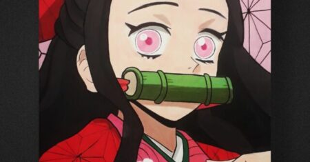 Pintura de Desenho: Nezuko Kamado | Kimetsu no Yaiba