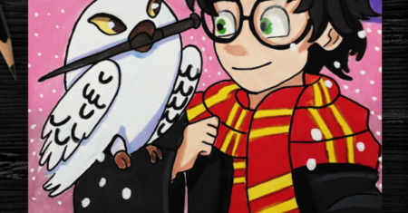 Fanart Harry Potter: Guia para Pintura com Lápis de Cor