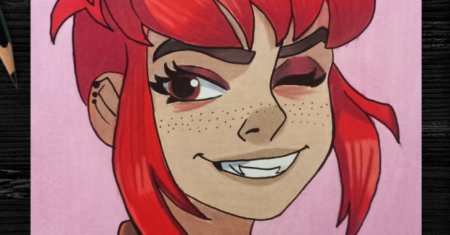 Pintando o Desenho Nimona – Netflix: Guia Completo de Pintura em Lápis de Cor
