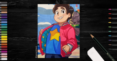 Fanart Steven Universo – Cartoon Network: Dicas para Pintura