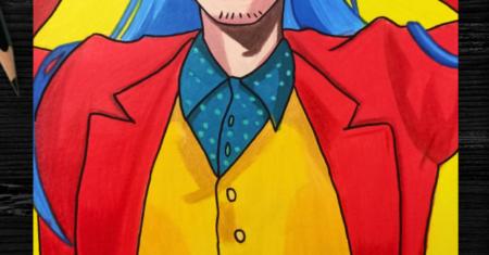 Pintura Fanart Buggy Crossover Coringa – One Piece