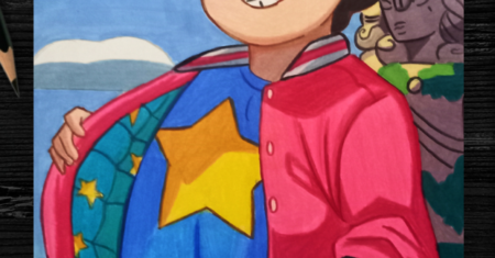 Pintura Fanart Steven Universo – Cartoon Network