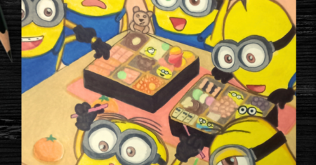 Pintura com lápis de cor Minions: Dicas e Técnicas para Desenhos Incríveis