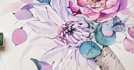 Pintura de Flores em Aquarela: Dicas para Criar Obras Encantadoras